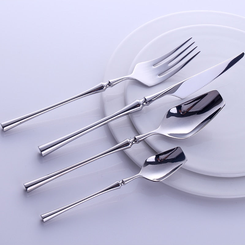 Livelyto Silver Cutlery Set