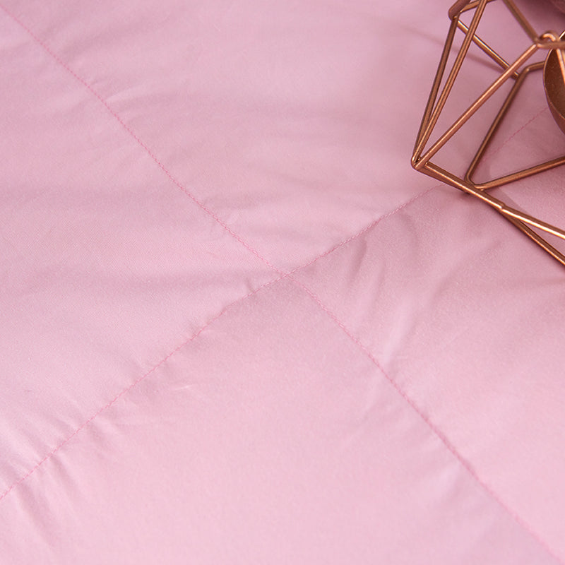 Pink Glamius Cotton Goose Down Comforter
