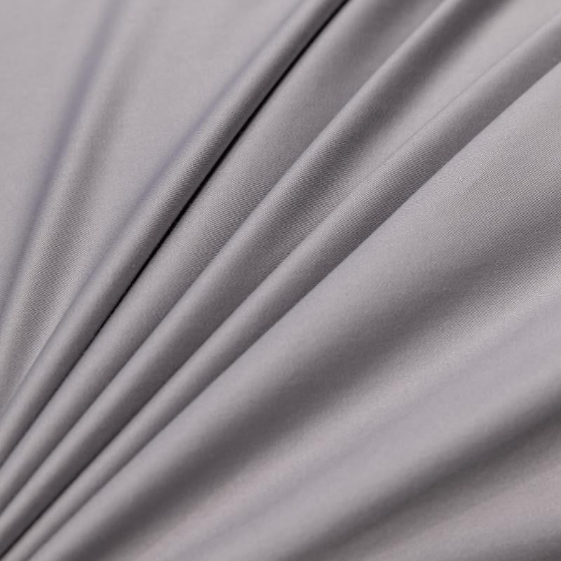 Grey Golden line Duvet Cover Set (Egyptian Cotton) - 4 Piece Set