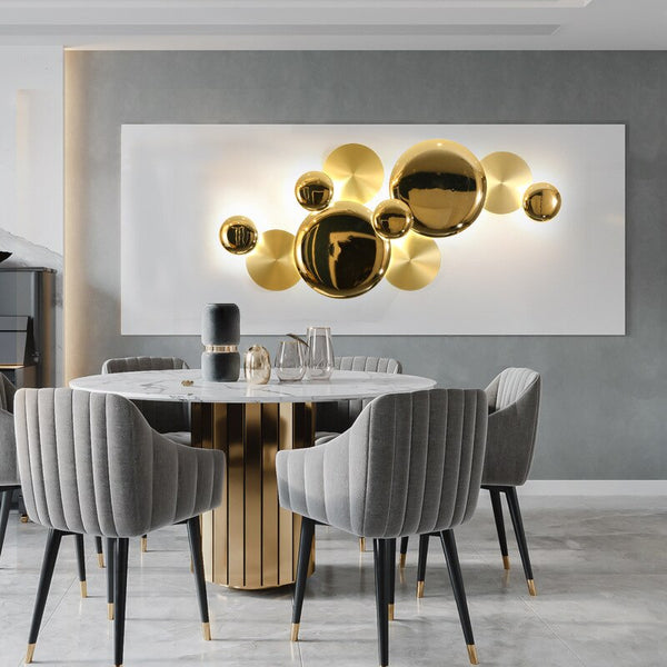 Golden Grap Metal Wall Lamp