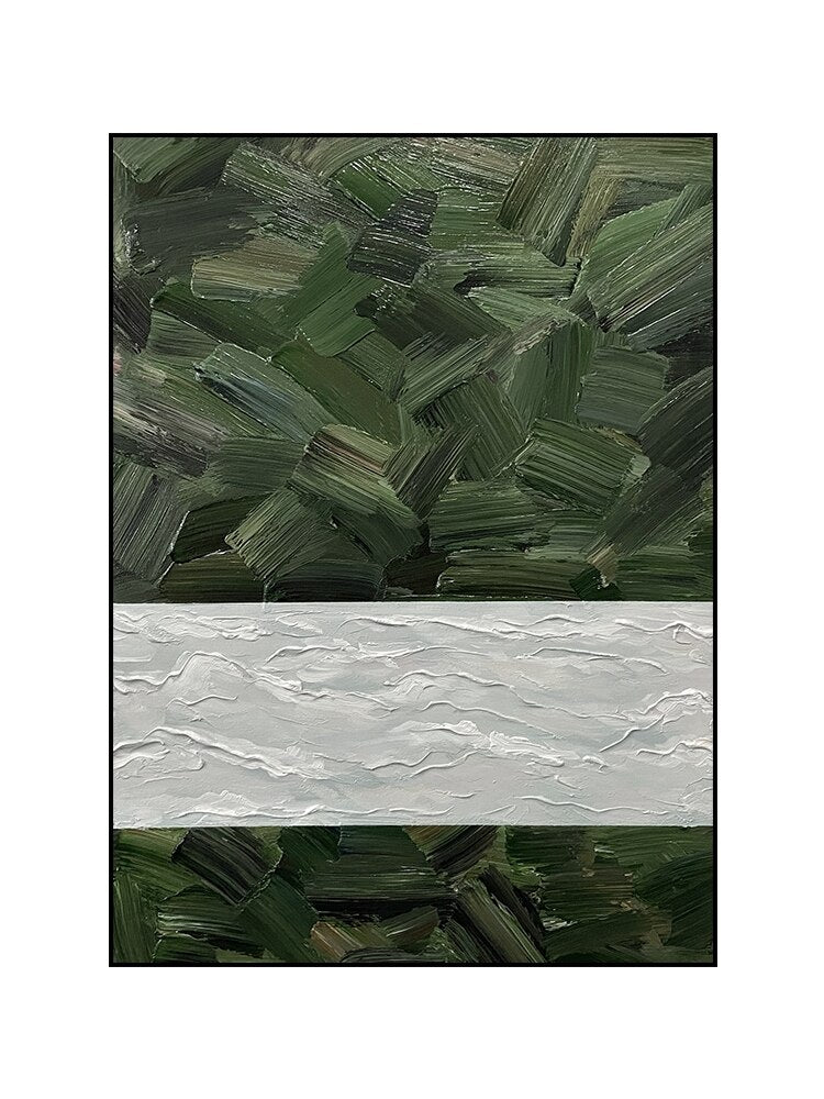 The World Of Green Oil Painting