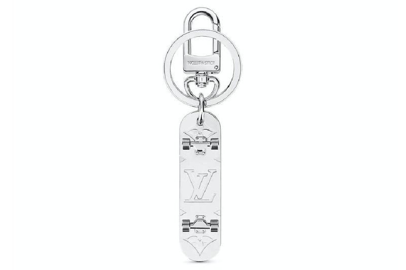 Louis Vuitton Skate Bag Charm And Key Holder Monogram Silver
