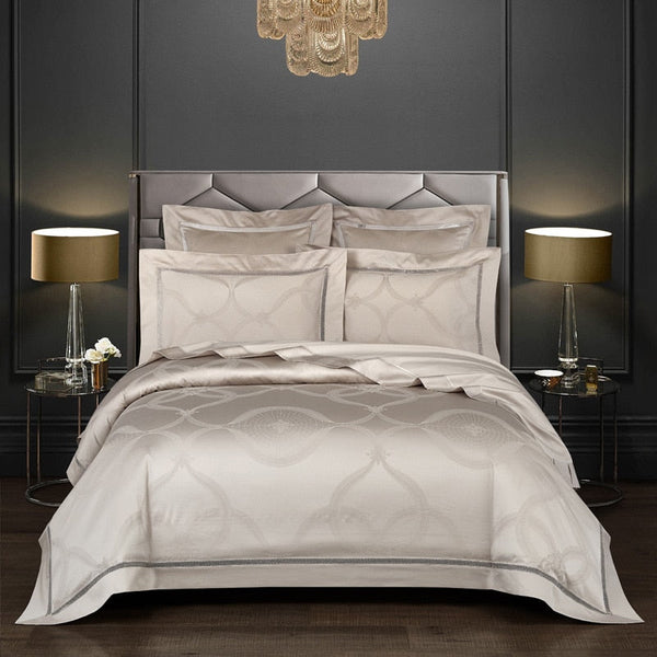 Elegant Duvet Cover Set (Egyptian Cotton) - 4 Piece Set