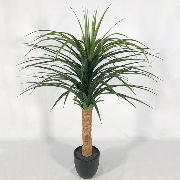 Faux Potted Dracaena Tropical Plant