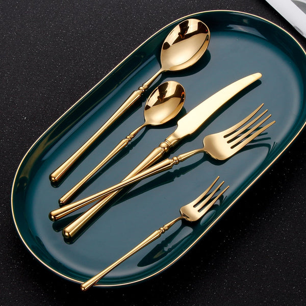 Setillo Gold Cutlery Set