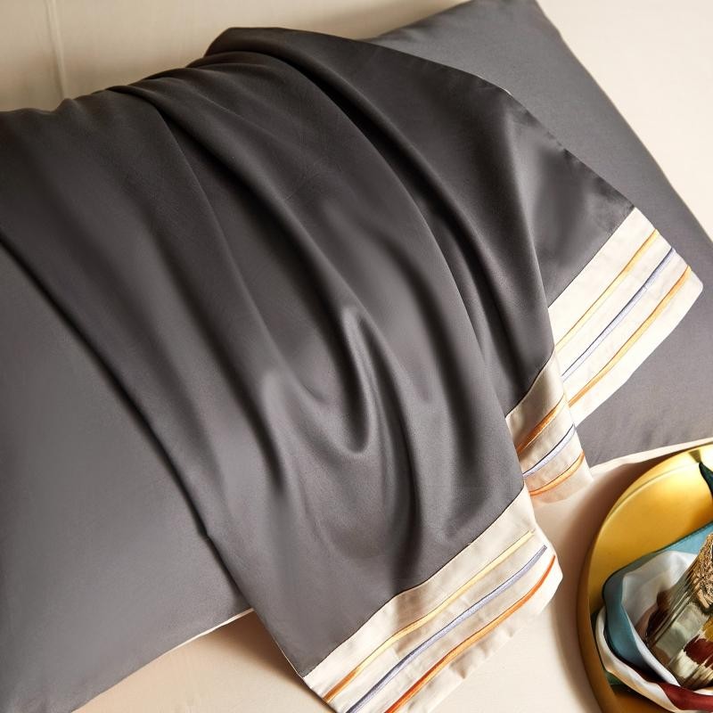 Satin Duvet Cover Set (Egyptian Cotton) - 4 Piece Set *Price Drop Event Product*