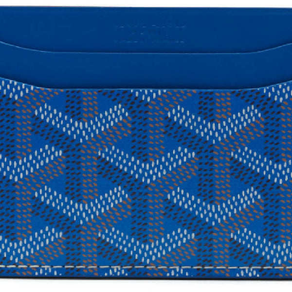 Goyard, Accessories, Goyard Card Holder Blue