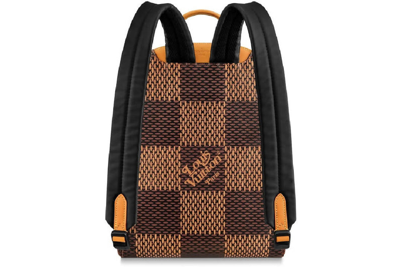 campus backpack louis vuitton Louis Vuitton X Nigo Campus Backpack Damier Ebene Giant Brown – The Accessory Circle by X Terrace