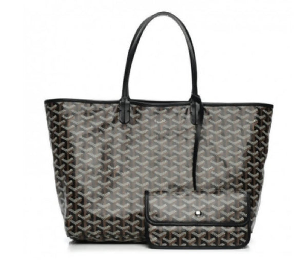 Goyard Saint Louis Tote Goyardine GM Grey