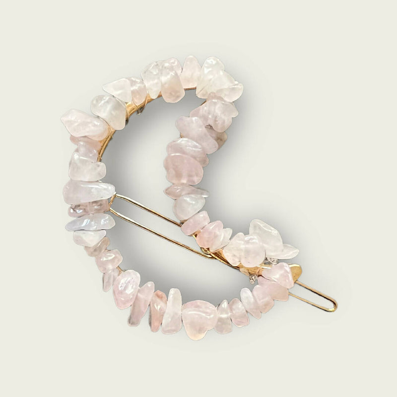 Crystal Moon Hair Clip