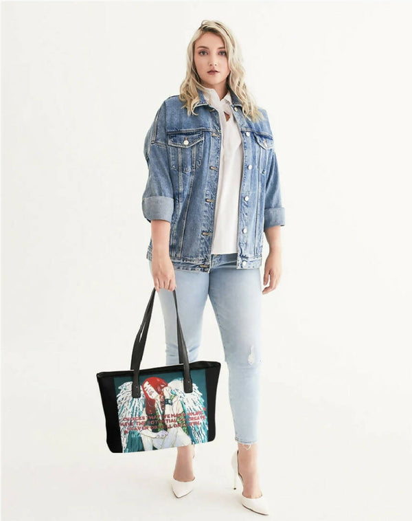 "The light wanted" Stylish Tote