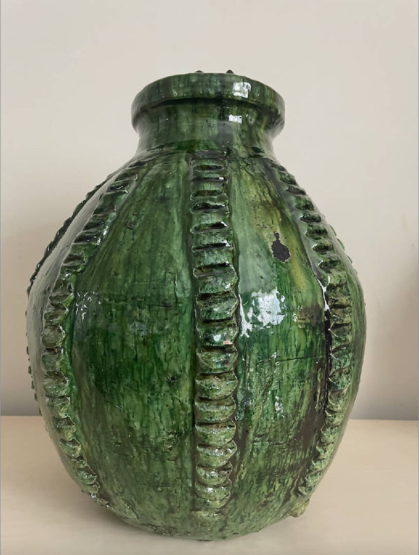 TAMEGROUTE large vase green