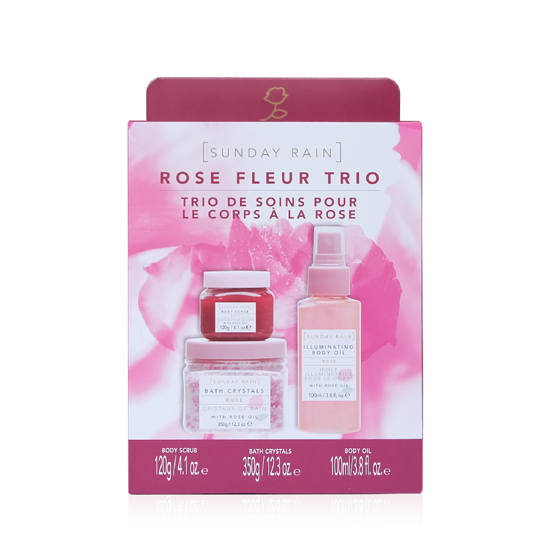 Sunday Rain Rose Fleur Trio