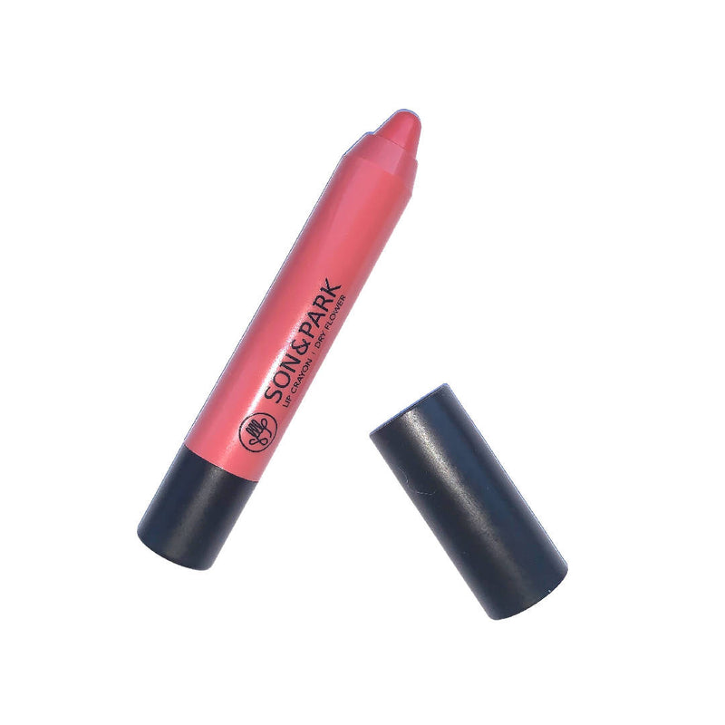 Son & Park Lips Crayon Stick - Colour 21 Dry Flower | Award Winning Korean Beauty Brand