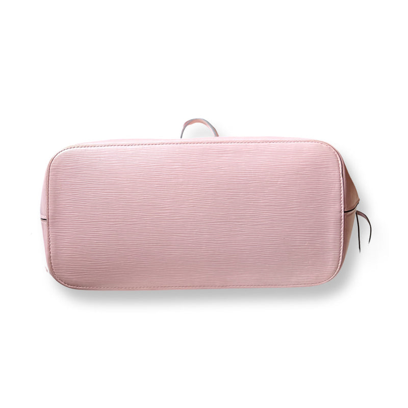LOUIS VUITTON Epi Neverfull MM Tote Bag Shoulder Fuchsia Pink M40882