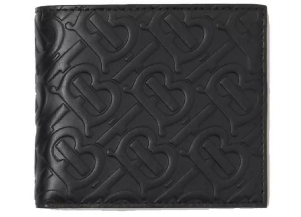 Burberry International Bifold Wallet Monogram Leather