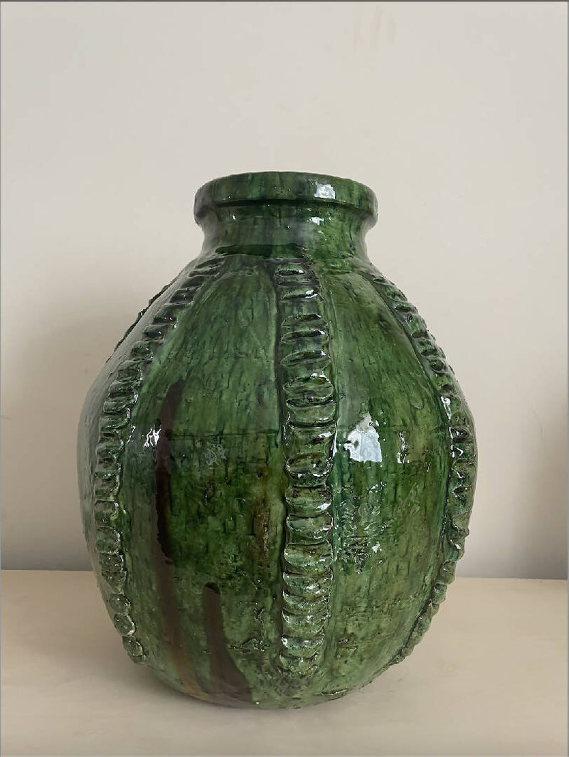 TAMEGROUTE large vase green