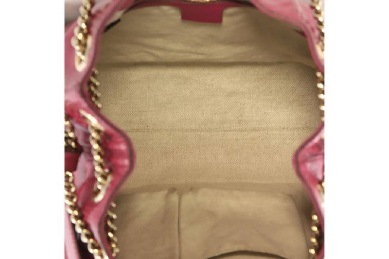 Gucci Soho Shoulder Chain Strap Medium Pink