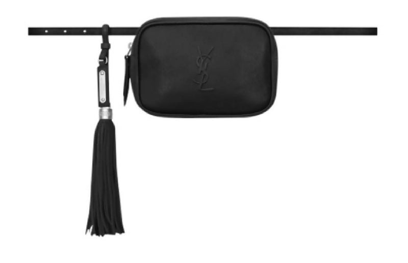 Saint Laurent Lou Belt Bag Smooth Leather Black