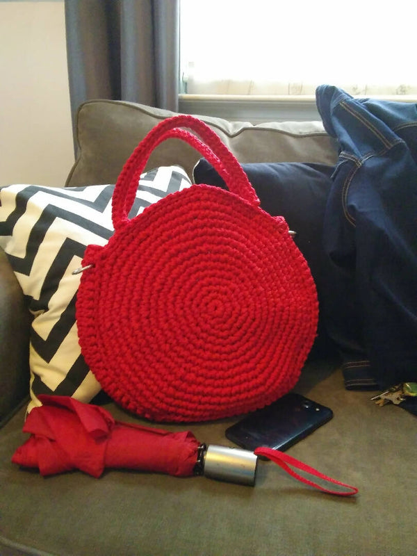 Sophie Circle bag - Red