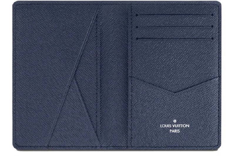 Louis Vuitton Pocket Organizer Ink Watercolor Blue