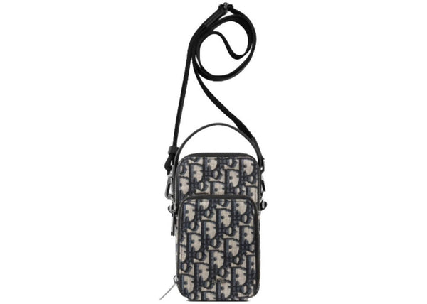 Dior Oblique Jacquard Canvas with Silver-tone