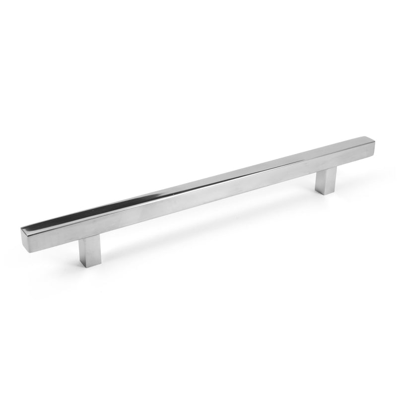 Pi Square Bar Pull Cabinet Handle Polished Chrome Stainless