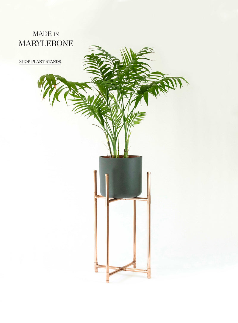 Lucy: Handmade Plant Stand In Copper