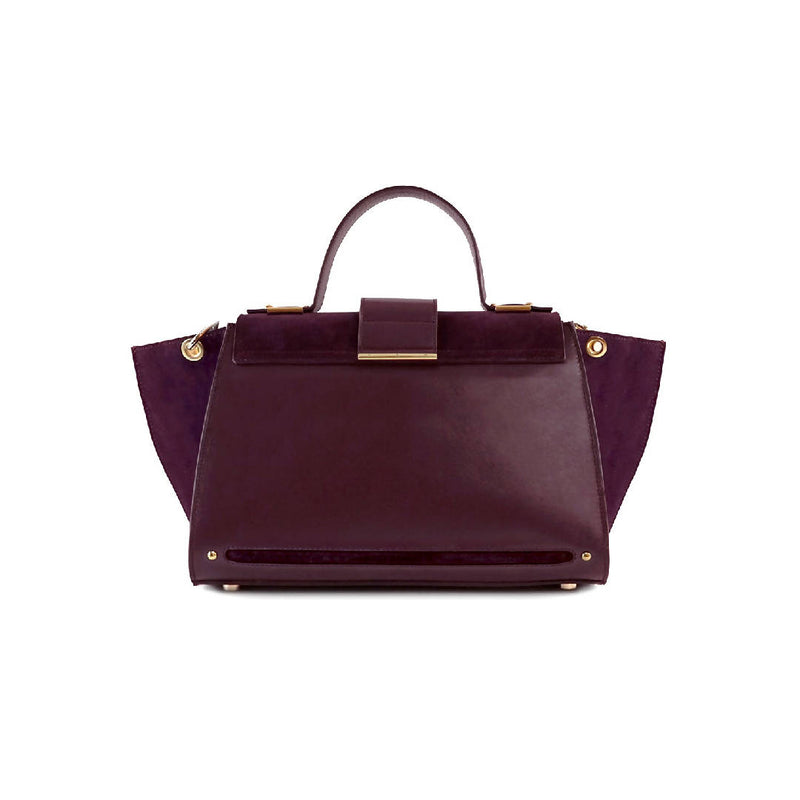 BERNINA - Burgundy Top Luxury Handle Bag
