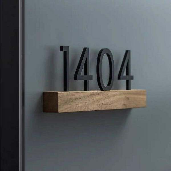 Custom Hotel Room Number Sign, Office Door Sign, Company Signage