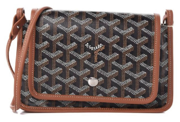 Goyard Goyardine Plumet Crossbody Black