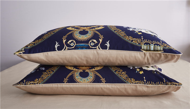 Doquar Duvet Cover Set (Egyptian Cotton) - 4 Piece Set *Price Drop Event Product*