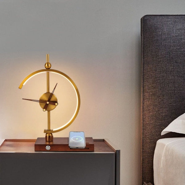 Thommi Wireless Charging Clock Lamp