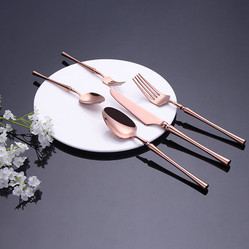 Lilla Rose Gold Shining Cutlery Set + FREE Gift!