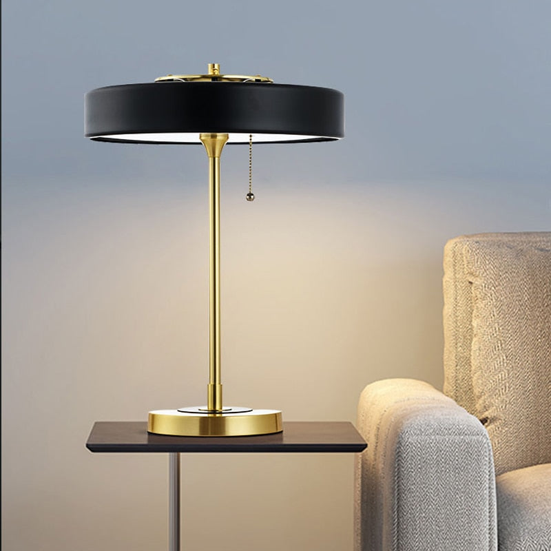 Kazov Black Table Lamp