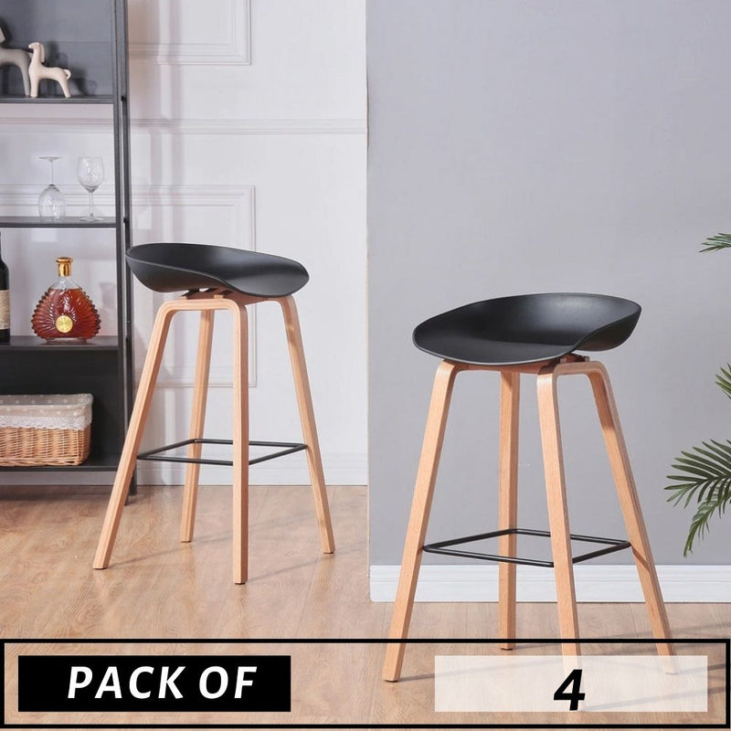 PACK OF 4/6 LOW BACK STOOLS - ScandiChairs - Stool