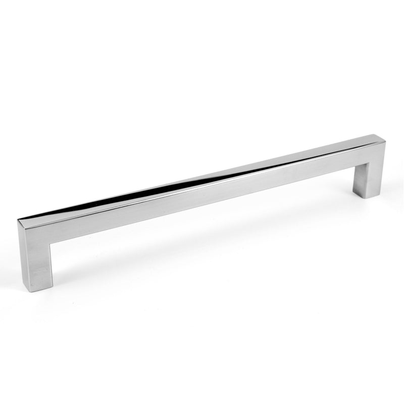 SALE LOTS - Square Bar Pull Cabinet Handle Brushed Nickel - Lot 10 -20 - 50 -100