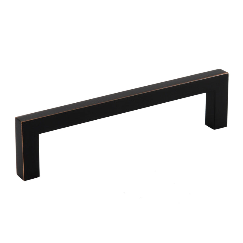 Oil Rubbed Bronze Zinc Square Bar Pull Cabinet Handle - Sizes 5" to 12.5" - (3/8" Thickness) (SALE DISCOUNT 20% OFF IN ALL OUR PRODUCTS)