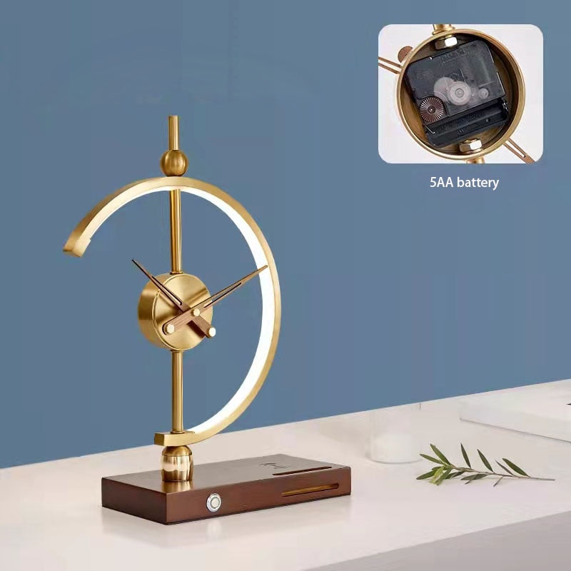 Thommi Wireless Charging Clock Lamp