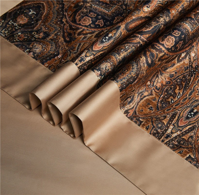 Zuvric Soft Duvet Cover Set (Egyptian Cotton) - 4 Piece Set