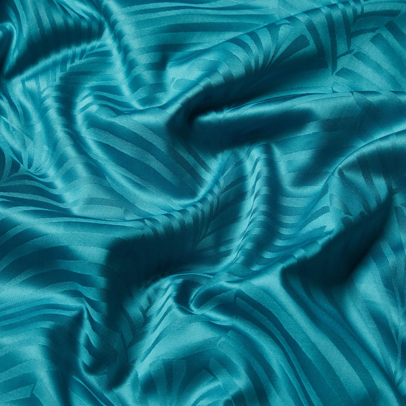 Blue Green Leaves Duvet Cover Set (Egyptian Cotton) - 4/7 Piece Set