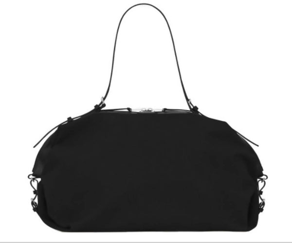 Saint Laurent ID Convertible Bag Canvas Large Black