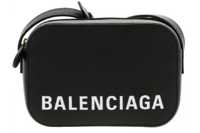 Balenciaga Everyday Logo Shoulder Bag XS Black