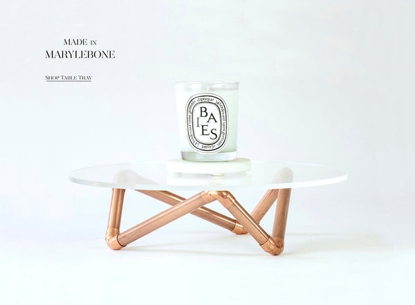 Kate: Handmade Table Tray In Copper