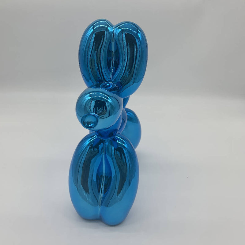 Blue Balloon Dog Sculpture By Editions Studio with COA