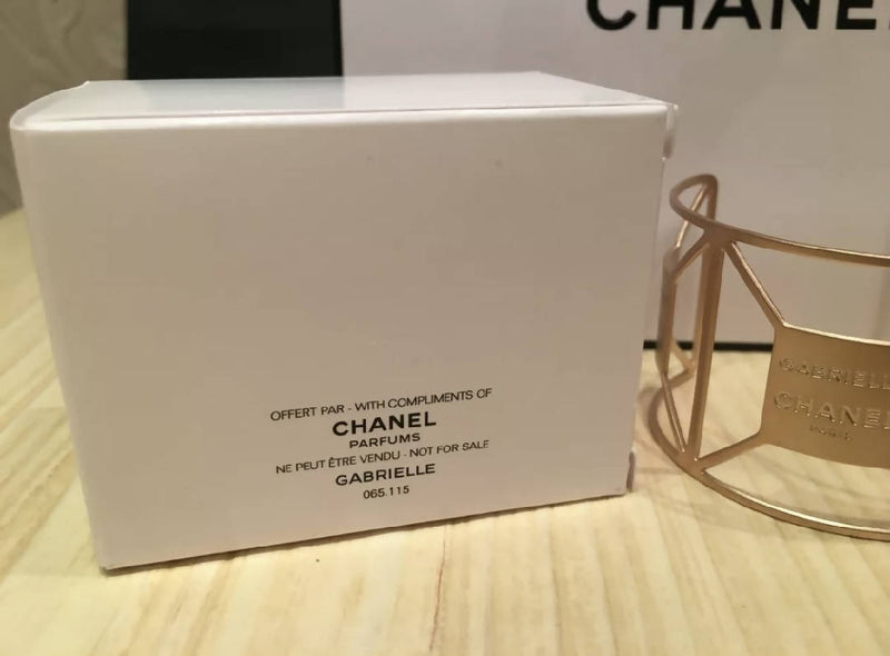 CHANEL GABRIELLE GOLD BRACELET NEW RARE ACCESSORY