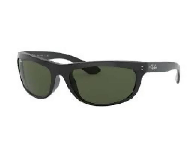 Ray-Ban Balorama Sunglasses Black/Crystal Green