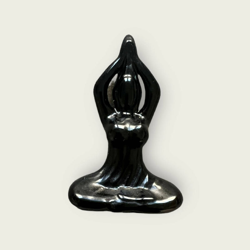 Yoga Pose Crystal Carving