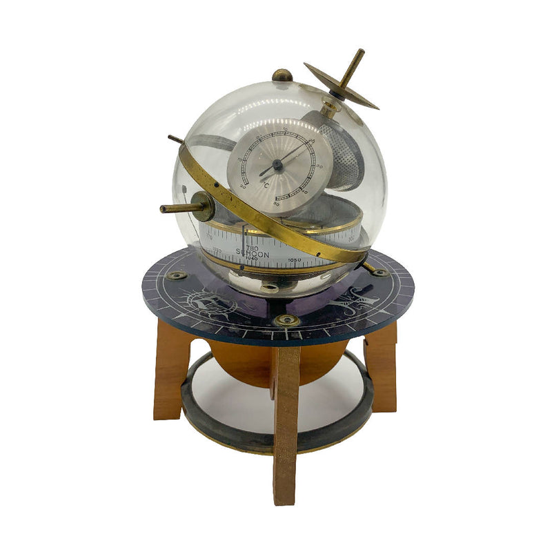 Vintage rare antique Sputnik barometer perfect for science lovers