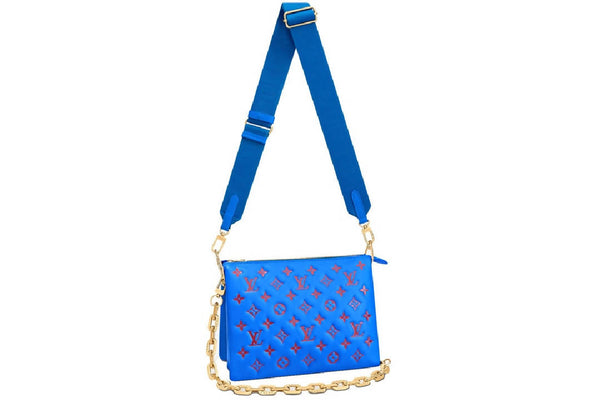 Louis Vuitton Coussin PM Blue/Red